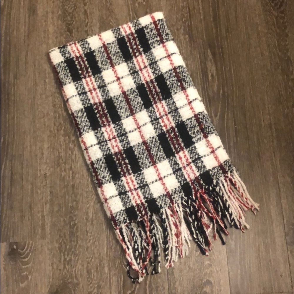 Plaid Winter Scarf